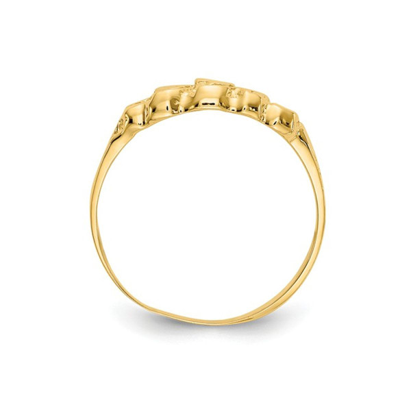 Ladies 14K Yellow Gold Nugget Ring product image