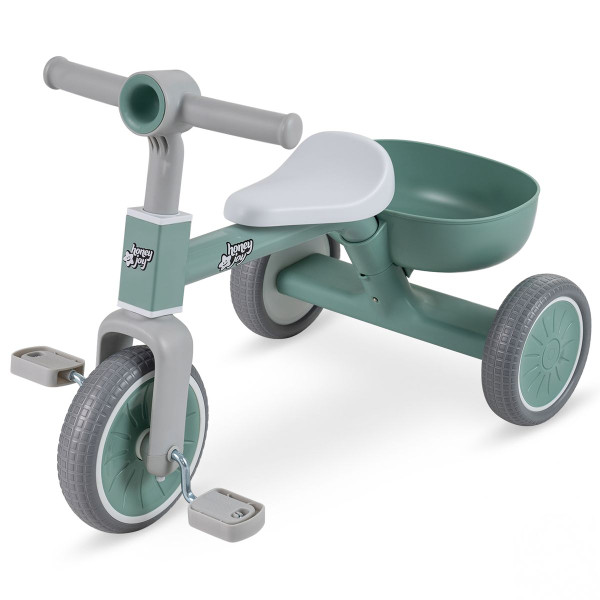 Honeyjoy 2-In-1 Kids' Auxiliary Tricycle product image