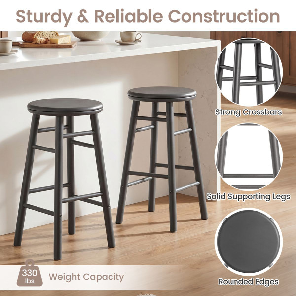 Swivel Bar Stools (2- or 4-Pack) product image