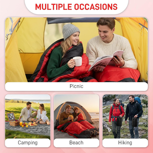Electric Heated Adventure Sleeping Bag product image