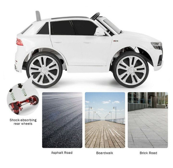 Kids' 12V Ride-on Licensed Audi Q8 Car with Remote Control product image