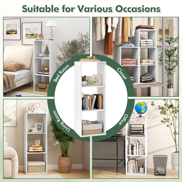 3-Cube Open Back Bookshelf  product image
