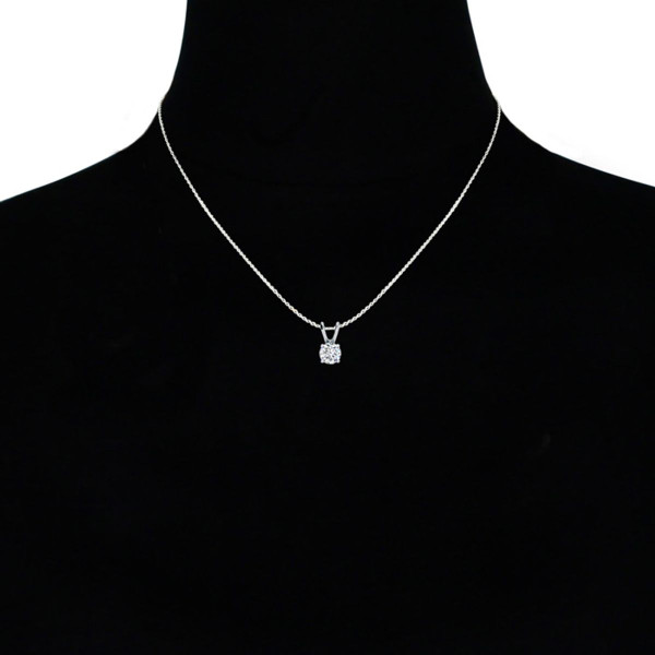 1/2 Carat Real Diamond Necklace In Gold product image