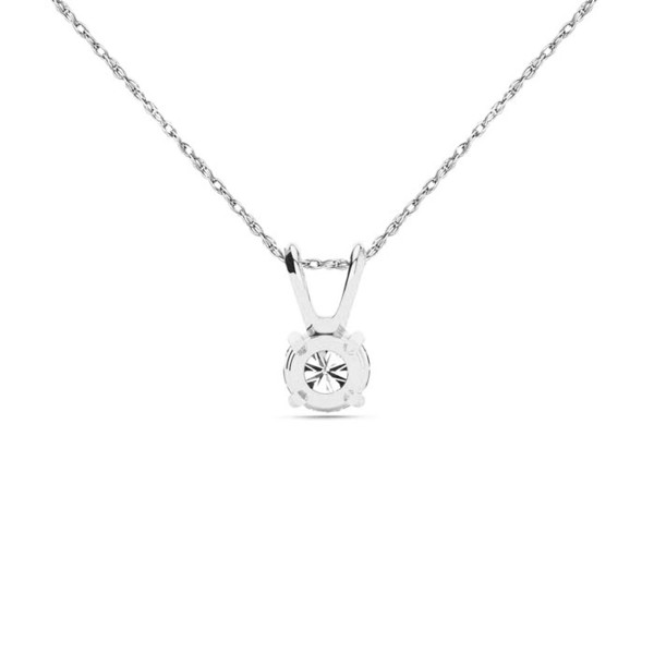 1/2 Carat Real Diamond Necklace In Gold product image