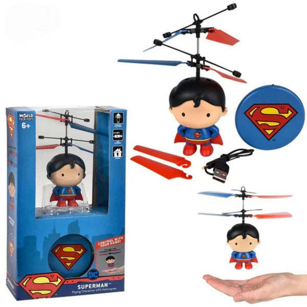 DC Heroes 3.5" Flying Hand-Controlled Helicopter with Remote product image