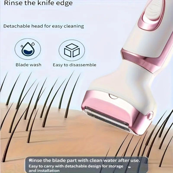 Women's 4‑in‑1 Rechargeable Electric Shaver Kit product image