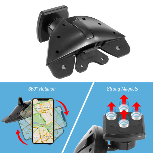 Magnetic Car CD Slot Phone Mount product image