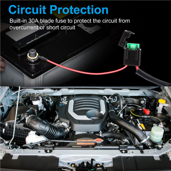 LED Light Bar Wiring Harness Kit product image