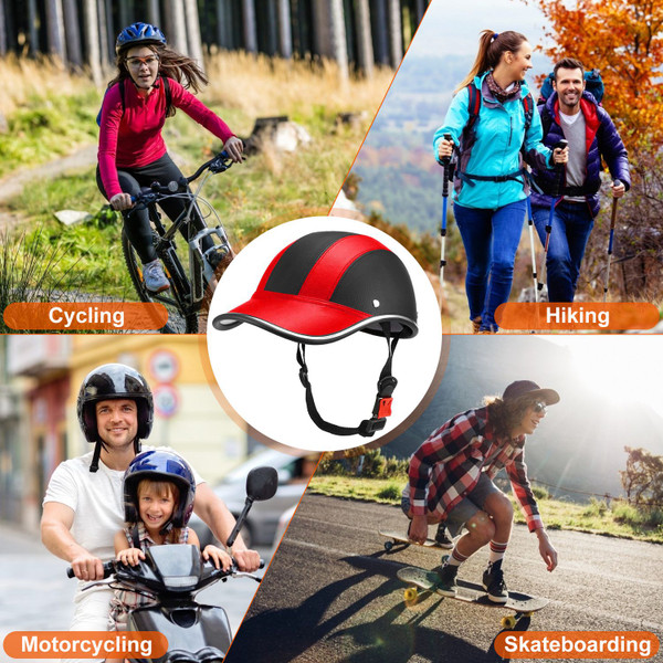 Baseball Cap Style Bicycle Helmet  product image