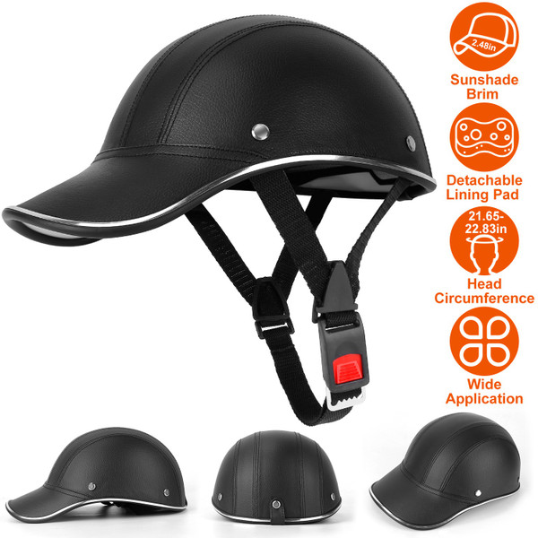 Baseball Cap Style Bicycle Helmet  product image