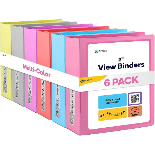 Enday 3-Ring Binder (6-Pack) product image