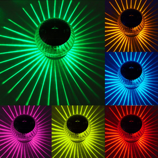 7-Color Solar Floating Ball Light product image
