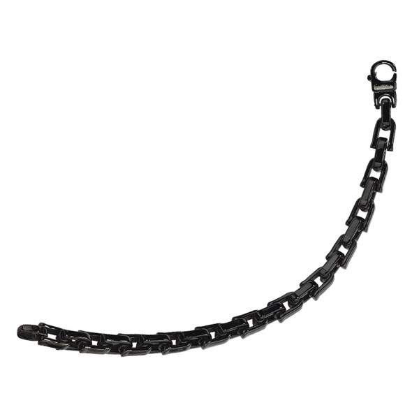 20" Men's Necklace in Stainless Steel with Black Plating product image