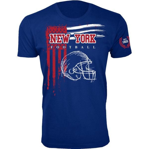 Men's Vintage USA Flag Football T-Shirt product image