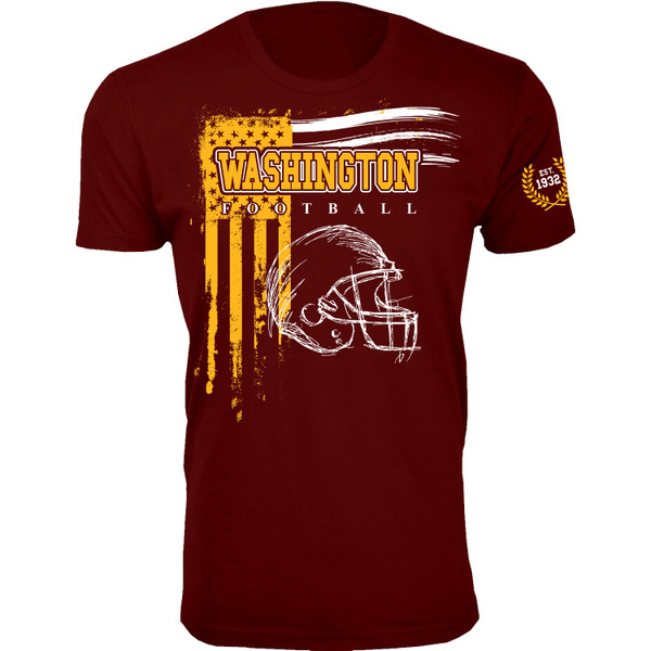 Men's Vintage USA Flag Football T-Shirt product image