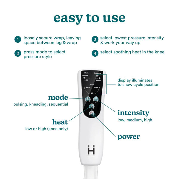 Homedics Real Relief Full Leg Air Compression System product image