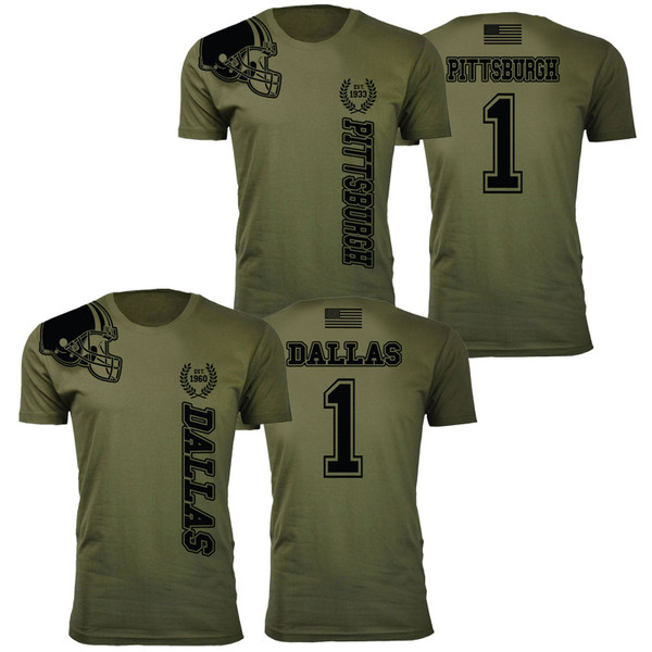 Men's Home of The Brave Football T-Shirt product image
