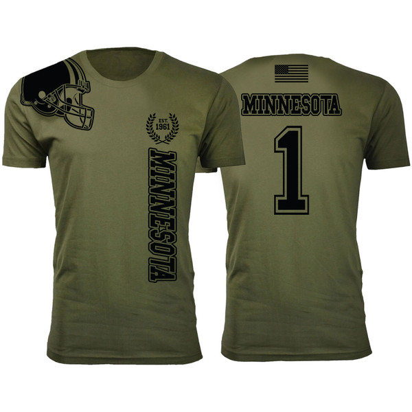 Men's Home of The Brave Football T-Shirt product image