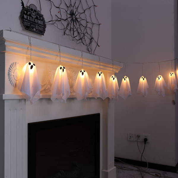 Battery Operated Halloween Ghost String Lights product image