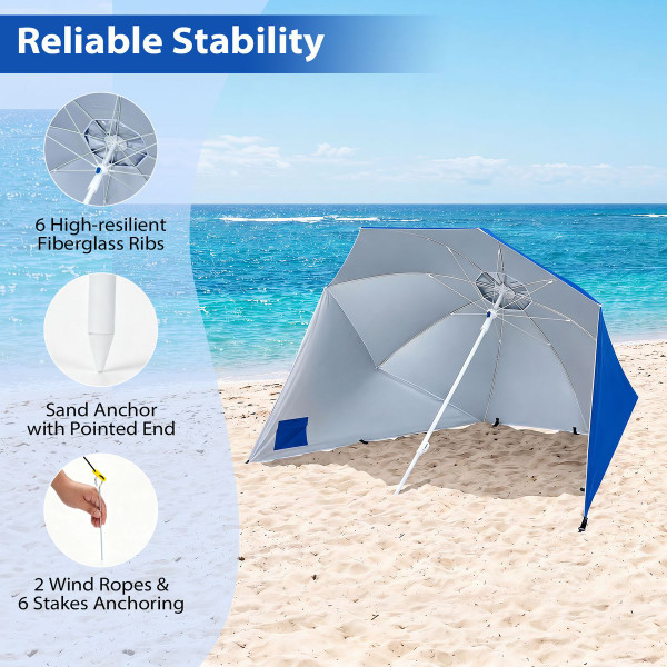 2-In-1 Beach Shelter Umbrella  product image