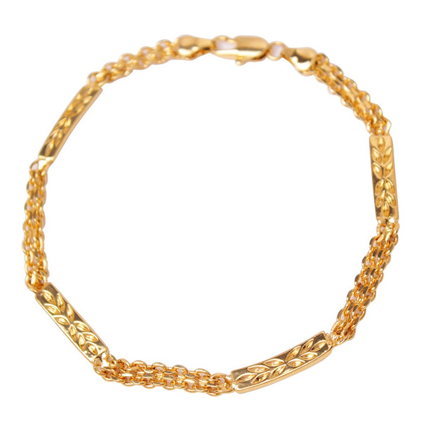18K-Gold-Filled Bismark/Bar Anklet product image