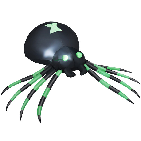 6-Foot Inflatable Spider with LED Lights product image