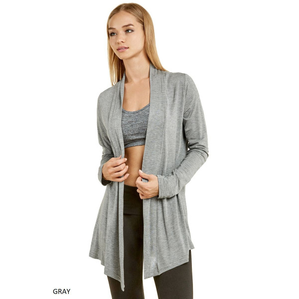 Women's Lightweight Open-Front Rayon Cardigan product image