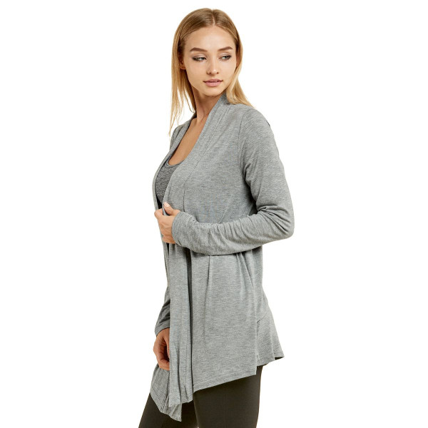 Women's Lightweight Open-Front Rayon Cardigan product image