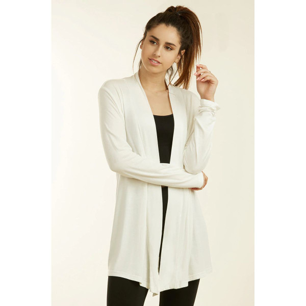 Women's Lightweight Open-Front Rayon Cardigan product image