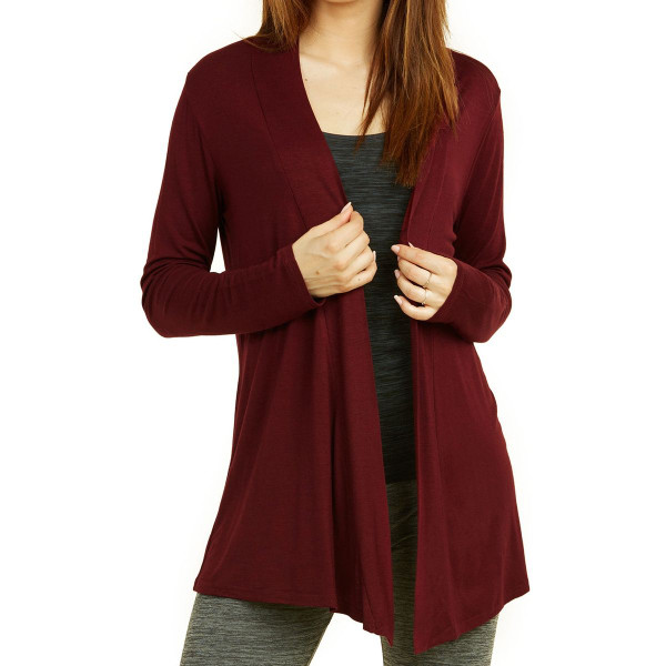 Women's Lightweight Open-Front Rayon Cardigan product image