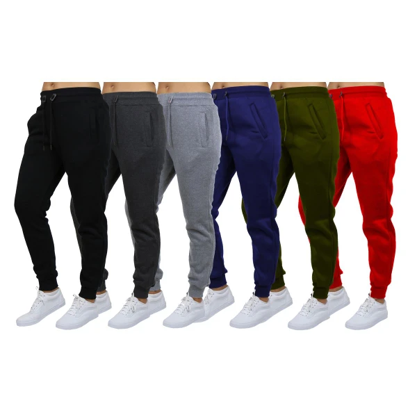 Set of 2 Women’s Loose Fit Fleece Jogger Sweatpants (S-3XL) product image