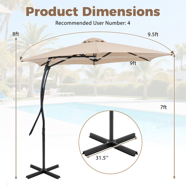 Outdoor Cantilever Umbrella  product image