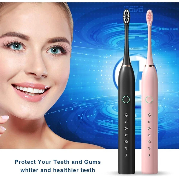 Rechargeable Electric Toothbrushes (2-Pack) product image