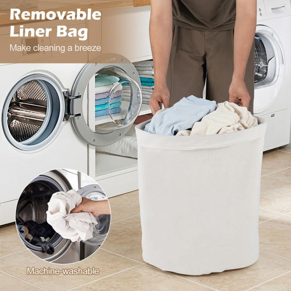 Bamboo Laundry Hamper product image