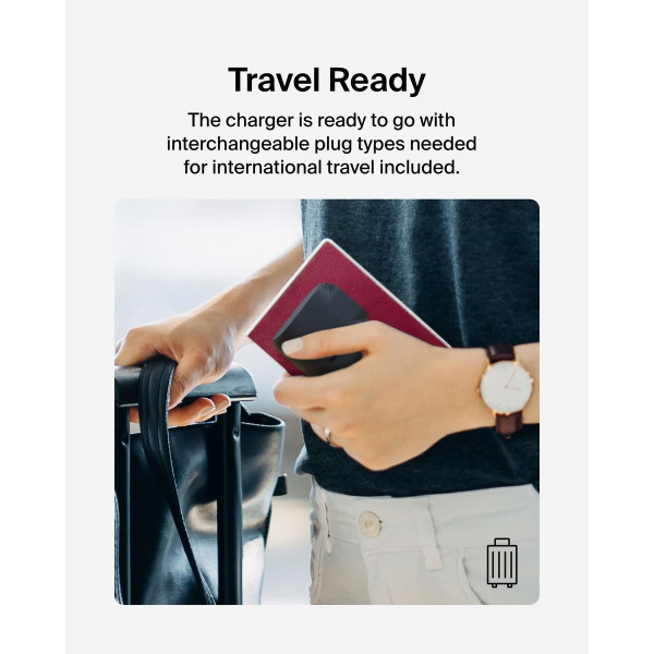 Belkin BoostCharge Hybrid Wall Charger 25W + Power Bank product image