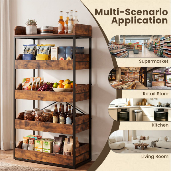 5-Tier Food Storage Rack product image