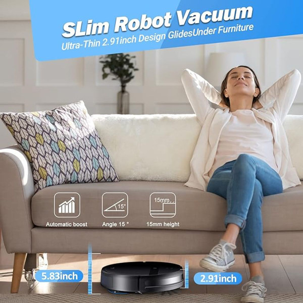 Kilgone 2 in 1 Robot Vacuum and Mop Combo product image