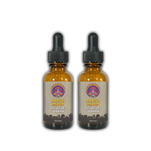 Dreamer Shrooms Lion's Mane Mushroom Extract Tincture (1 or 2 Pack) product image