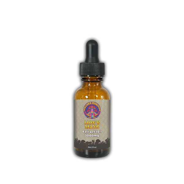 Dreamer Shrooms Lion's Mane Mushroom Extract Tincture (1 or 2 Pack) product image