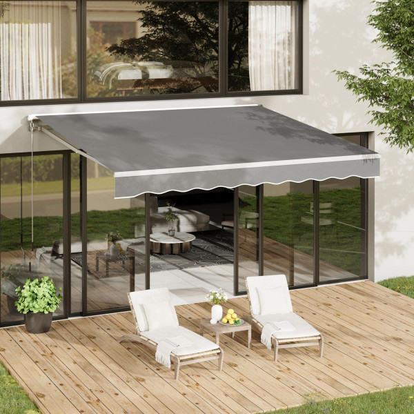8.2'x6.5' Retractable Awnings for Patio Sun Shade Shelter product image