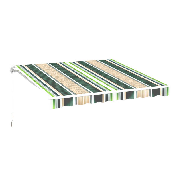 8.2'x6.5' Retractable Awnings for Patio Sun Shade Shelter product image