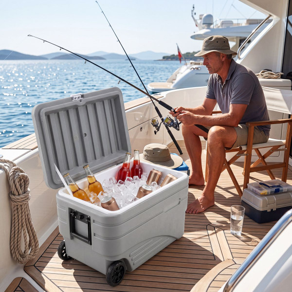 Portable Wheeled Ice Cooler product image