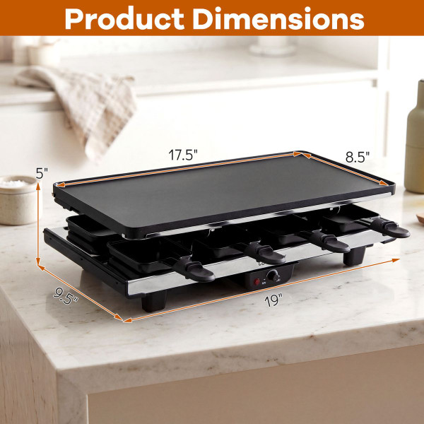 2-in-1 Raclette Grill  product image