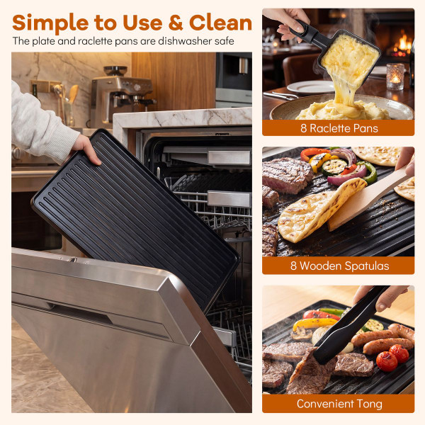 2-in-1 Raclette Grill  product image
