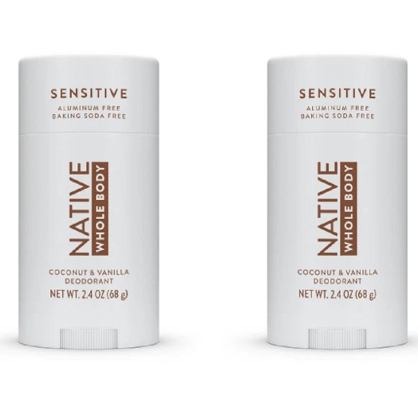 Native Whole Body Aluminum Free Sensitive Deodorant (2-Pack) product image