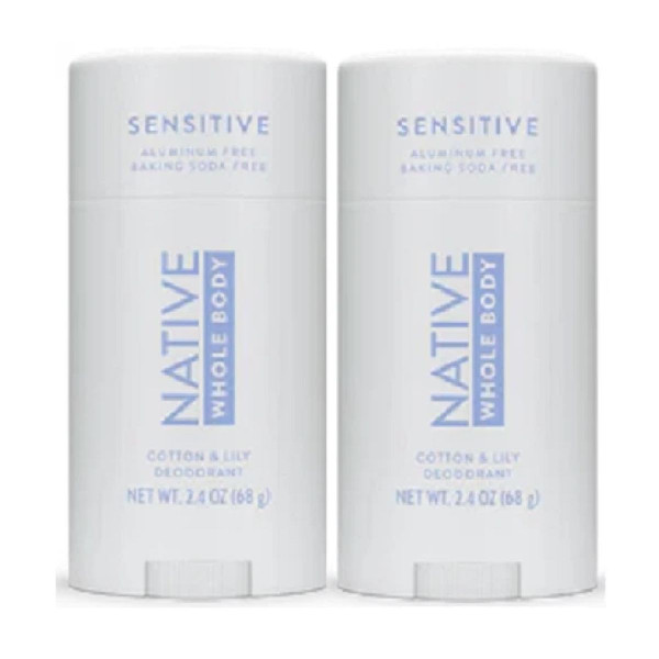 Native Whole Body Aluminum Free Sensitive Deodorant (2-Pack) product image