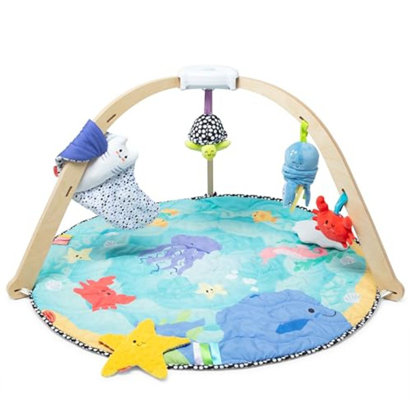 Melissa & Doug Baby's Wooden Ocean Play Mat product image