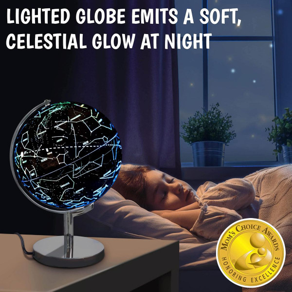 USA Toyz Illuminated World Globe with Stand product image