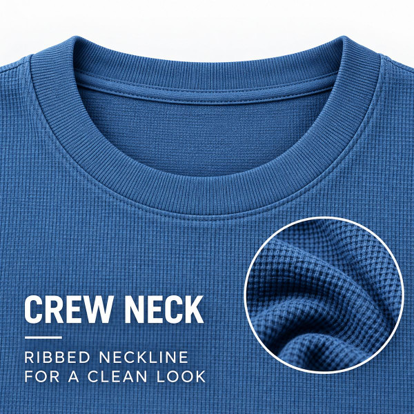 Men's Baggy Fit Wide Shoulder Crew Neck Shirt product image