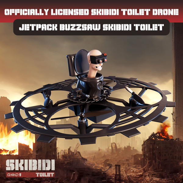 Skibidi Toilet Flying Buzzsaw Drone product image